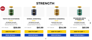 Testosterone spray