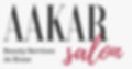Aakar Salon At Home Logo